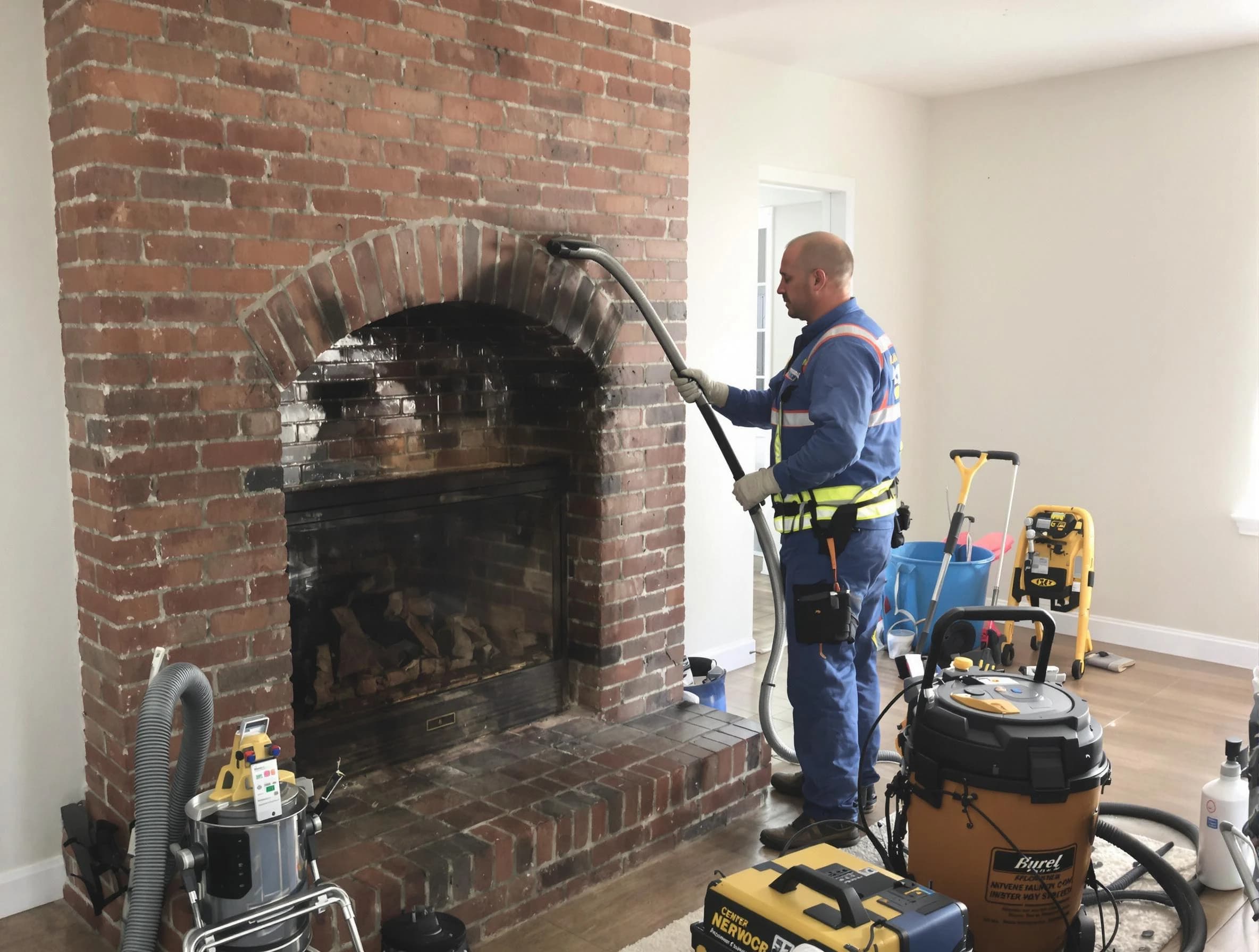Wakefield Chimney Sweep expert performing detailed chimney sweep in Wakefield, MA