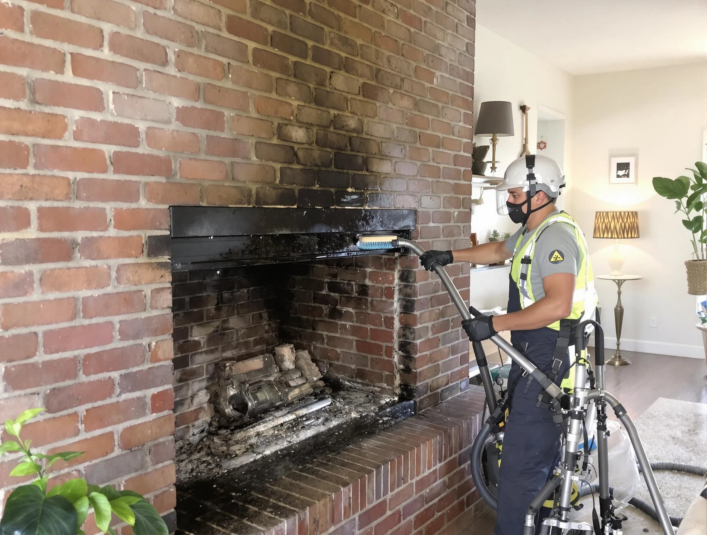 Wakefield Chimney Sweep providing fireplace cleaning services in Wakefield, MA
