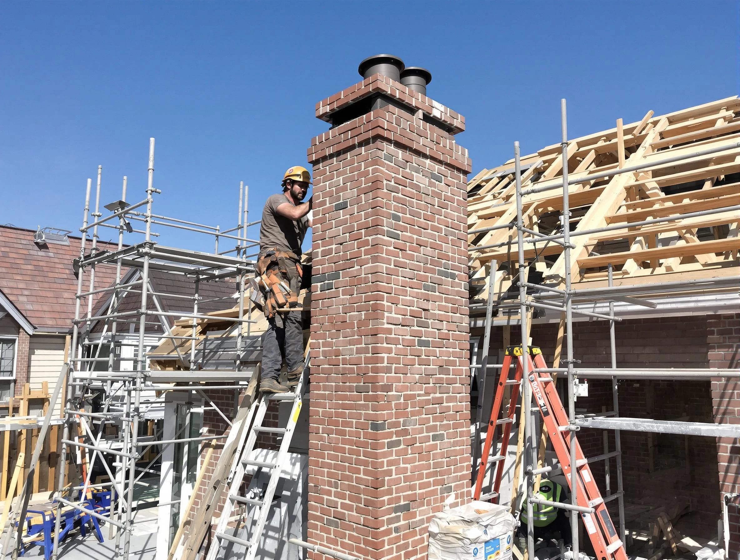 New chimney installation completed by Wakefield Chimney Sweep in Wakefield, MA