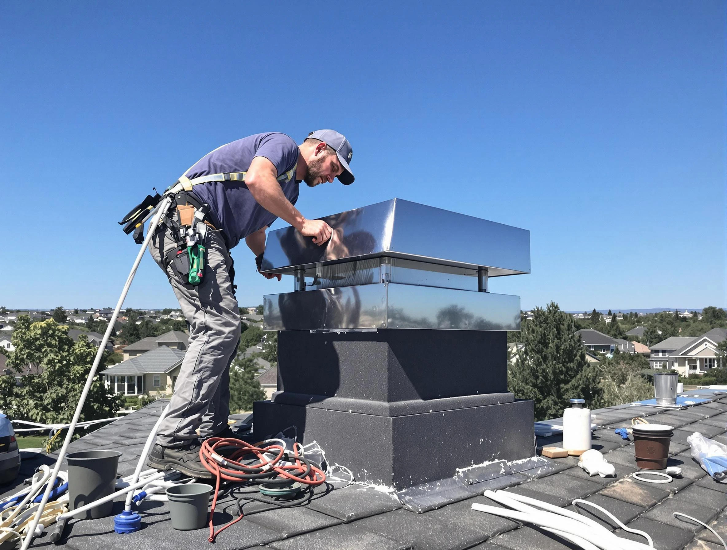 Chimney Cap Services in Wakefield