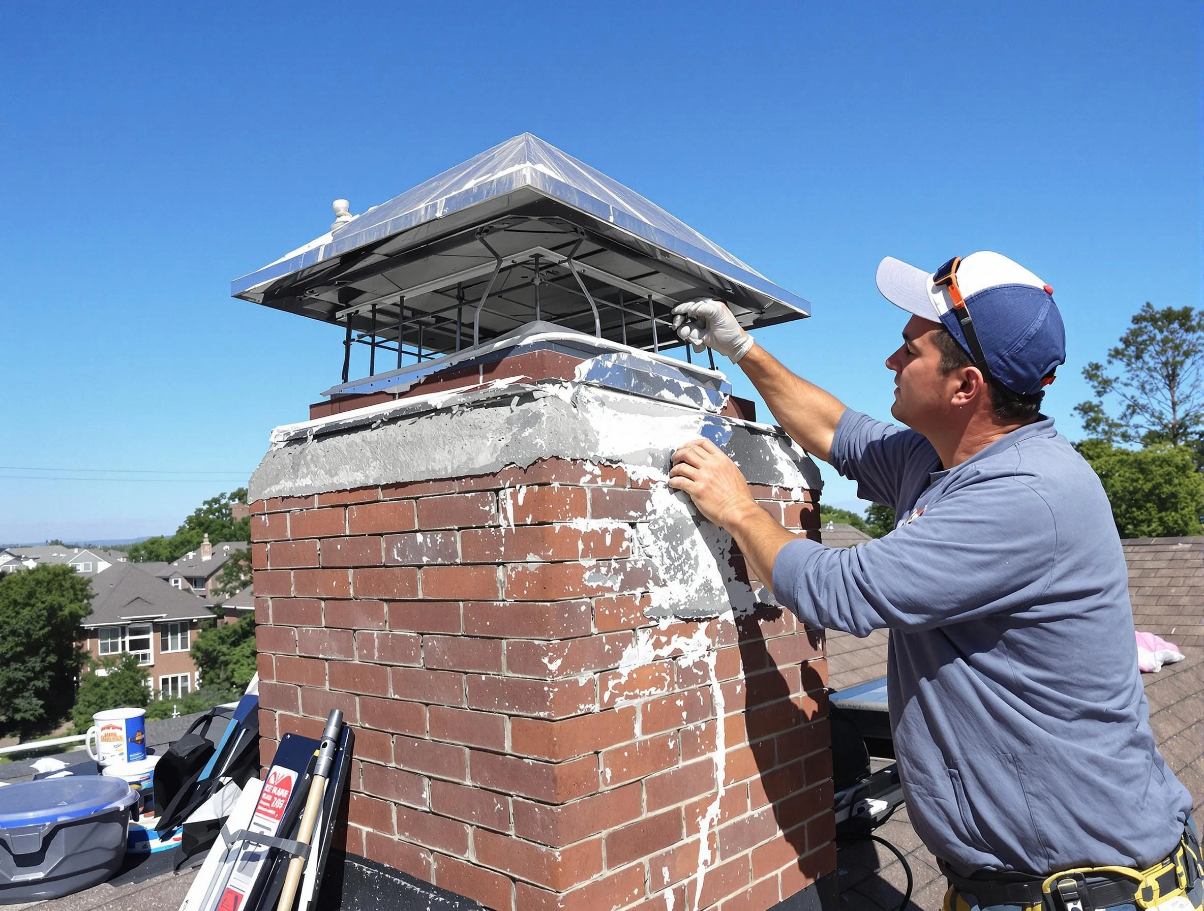 Chimney Crown Services in Wakefield