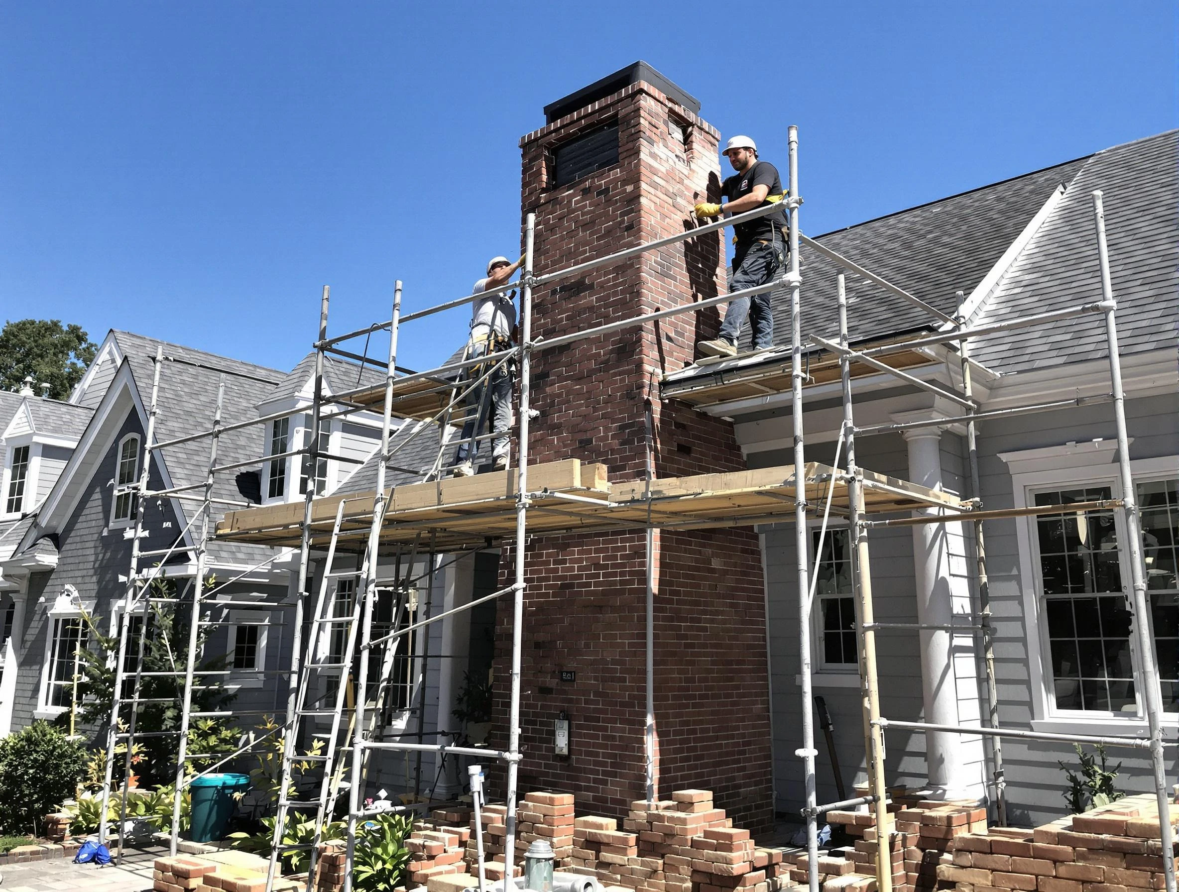 Chimney Rebuilding in Wakefield