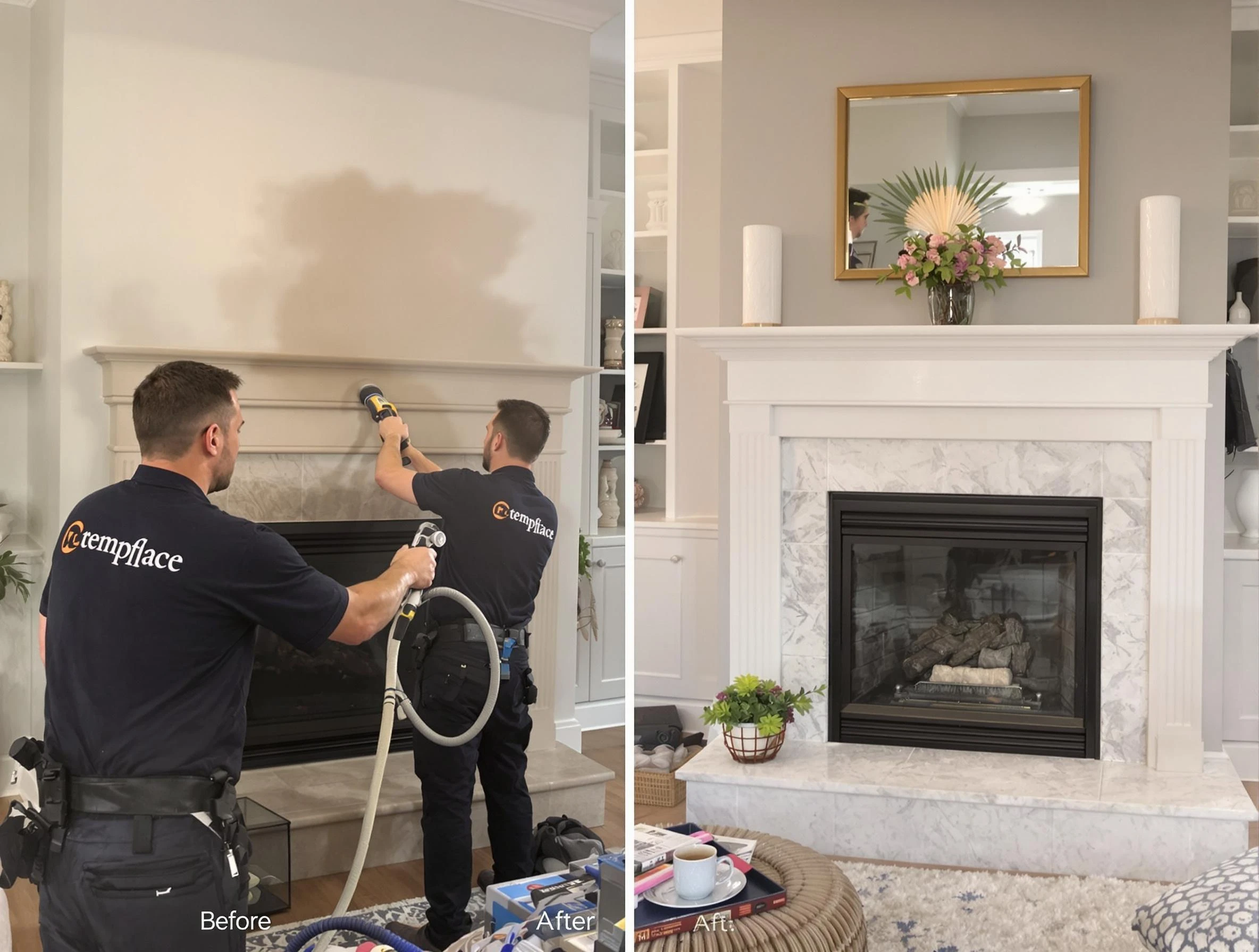 Professional soot removal by Wakefield Chimney Sweep team in Wakefield, MA